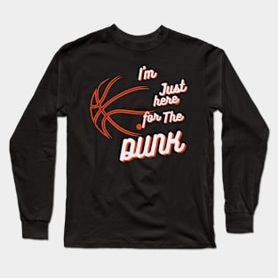 Basketball Dunk Long Sleeve T-Shirt